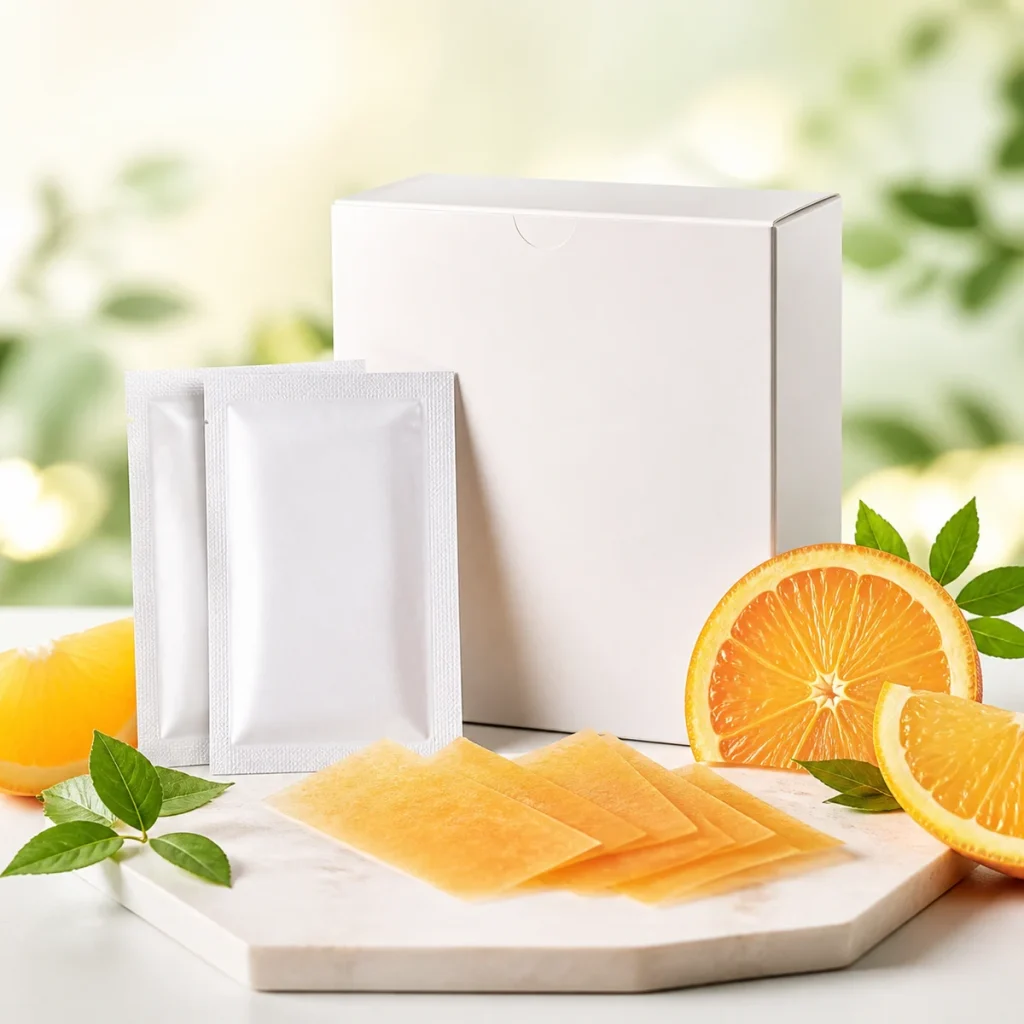 Vitamin & Mineral Oral Strips oral dissolving strips product concept